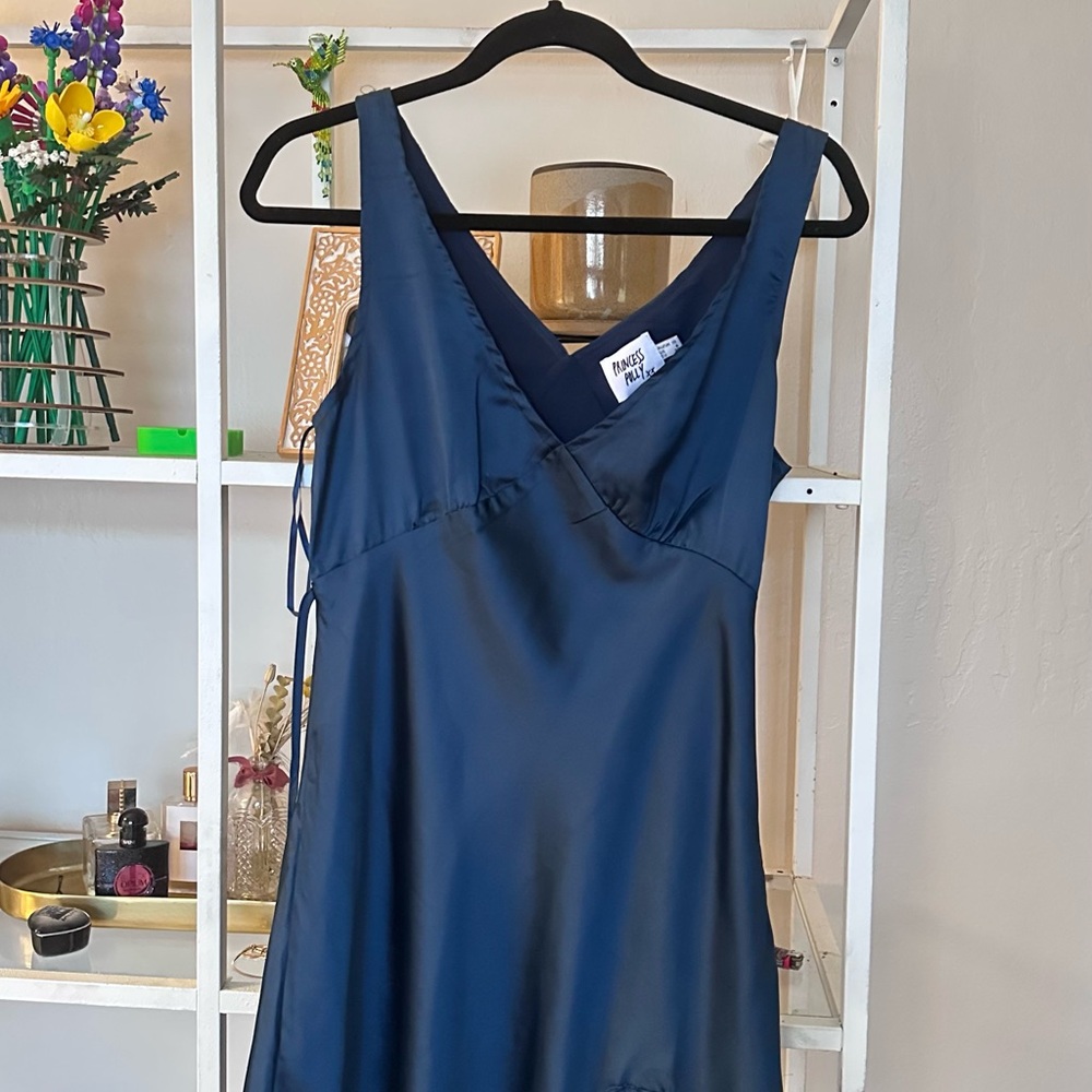 Princess Polly Deep Blue Mini Dress